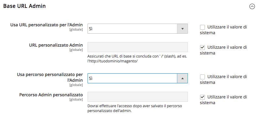 URL Admin Magento 2