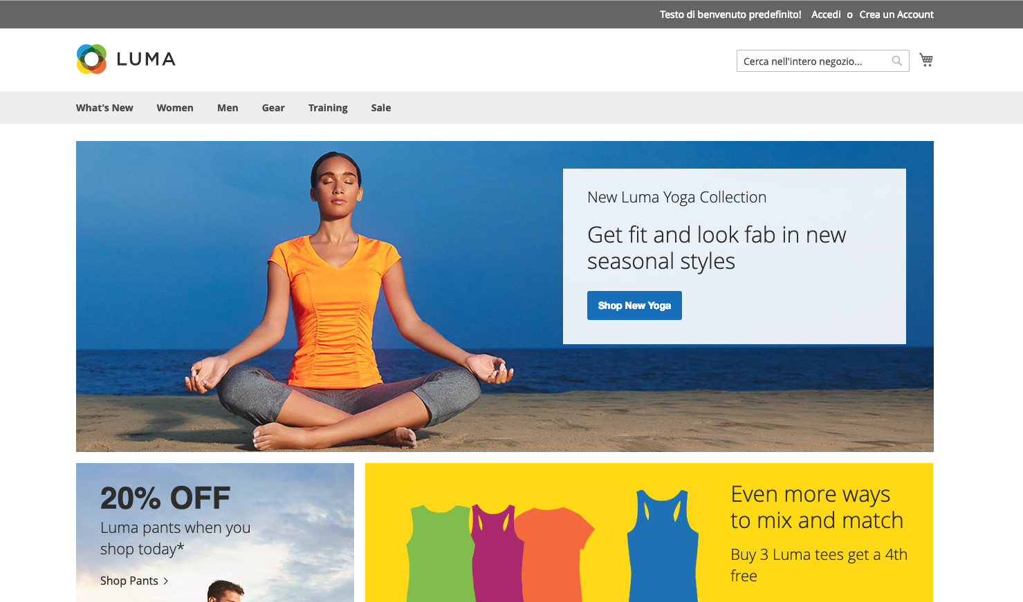 Template e Frontend di Magento 2