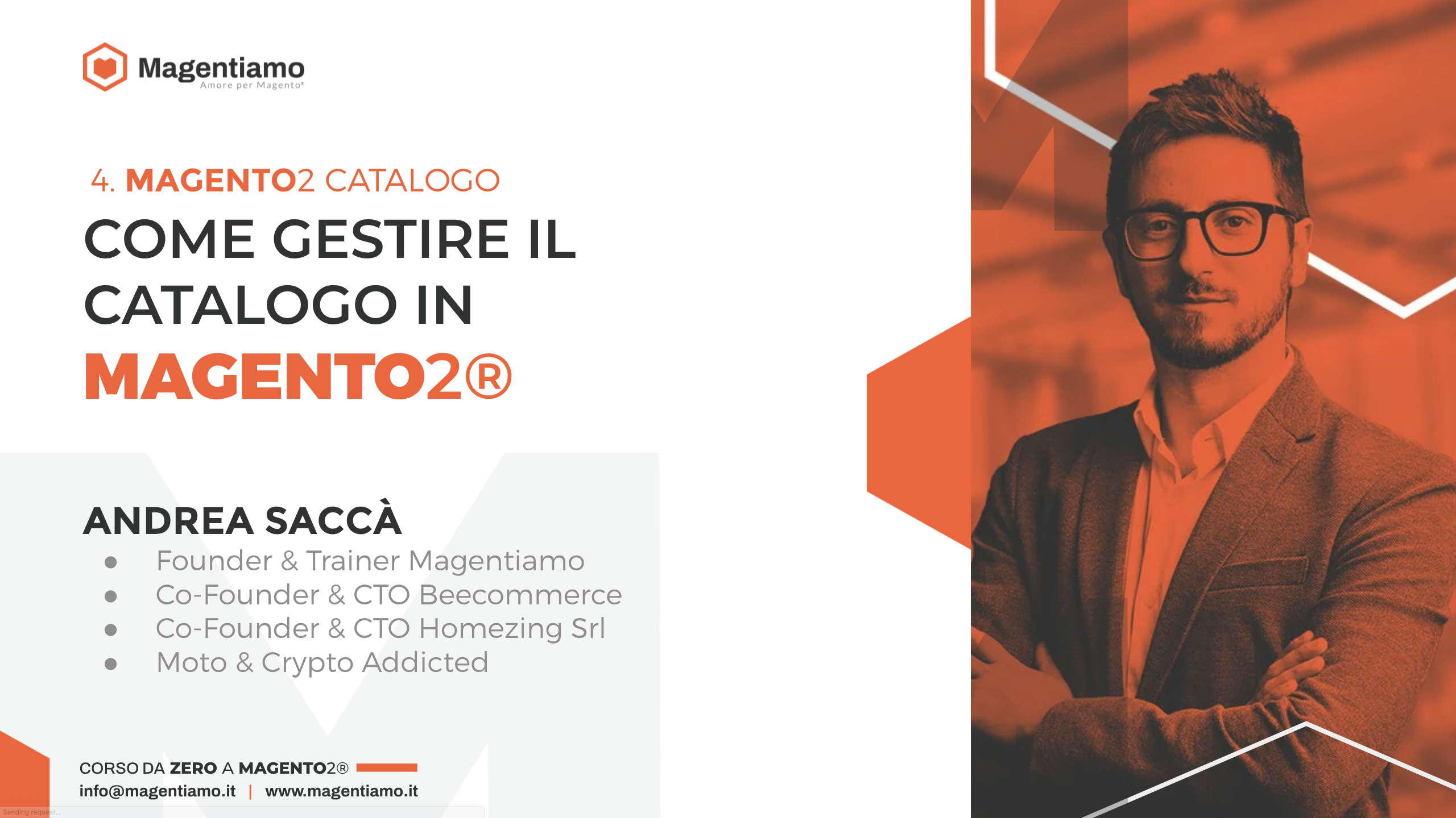 4. CATALOGO - Come gestire il Catalogo in Magento2 - Ruggero Landolina
